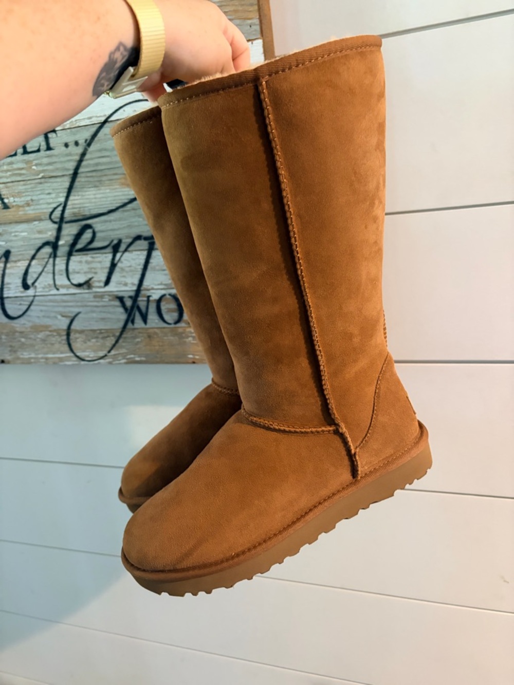 Womens UGG boots Cozy Shearling Cushion